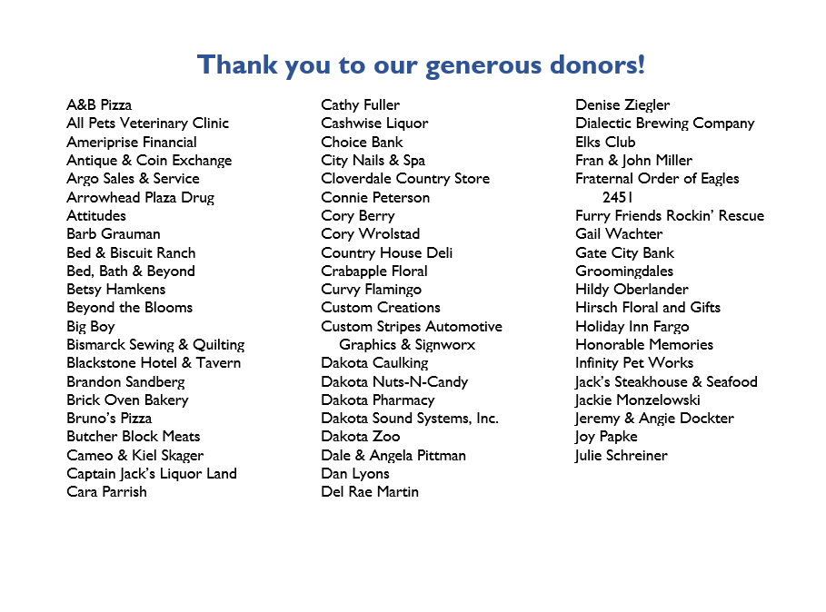 Central Dakota Humane Society Mandan, North Dakota