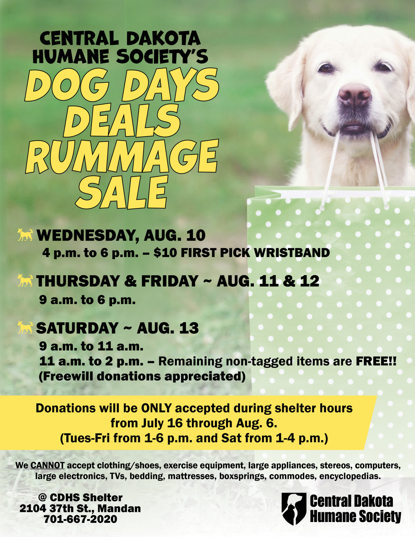 Central Dakota Humane Society Mandan, North Dakota